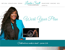 Tablet Screenshot of lenikascott.com